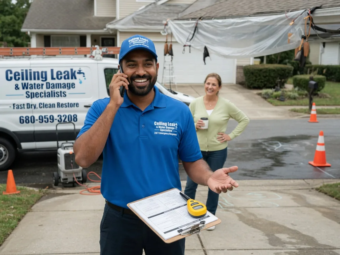 Ceiling Leak Cleanup Spanish Fork, UT FAQs